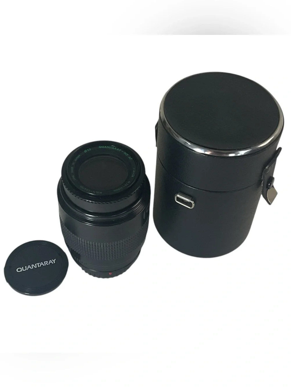 Quantaray MX AF 70-210mm f/4-5.6 Zoom Lens Minolta A Mount Japan w/ Case Caps